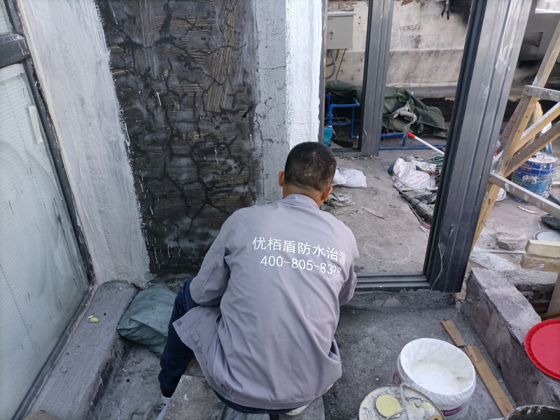 陽光房陽臺窗框周邊防水補漏